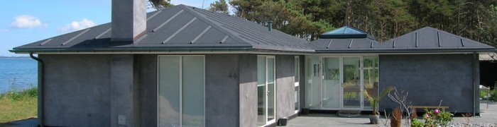 Idyllic cottage in the shallows